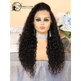Brazilian Virgin Hair Deep Wave 360 Lace Wig Pre Plucked Hairline With Baby Hair [360LW39]
