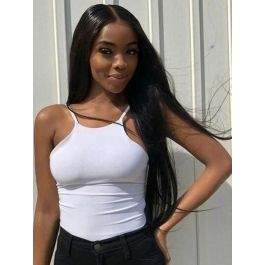 Silky Straight Pre Plucked Malaysian Virgin Hair 360 Lace  display picture 3