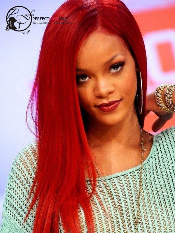 Full lace wigs red shop